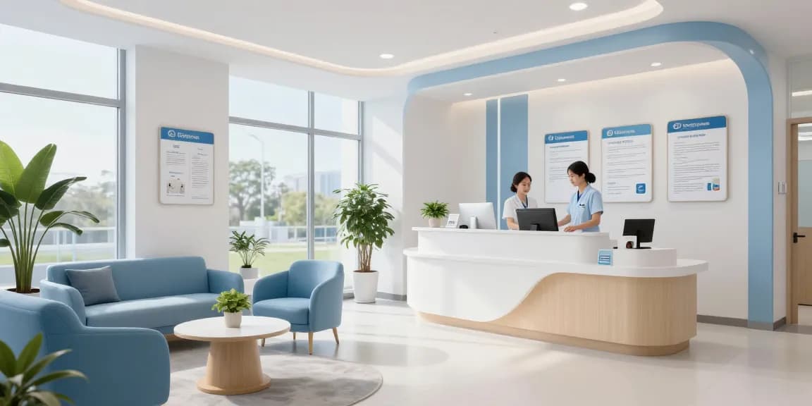BL555 healthcare services in a modern clinic prioritising patient care and trust.