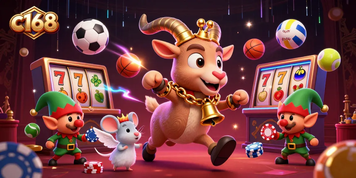 Engage in exciting gameplay at c168 with dynamic characters and thrilling casino elements.
